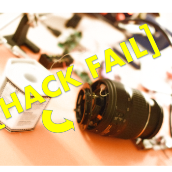 Camera Lens Repair Hack Fail